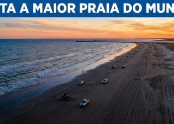 Uma cidade do Rio Grande do Sul guarda a maior praia do mundo e quase ninguém conhece