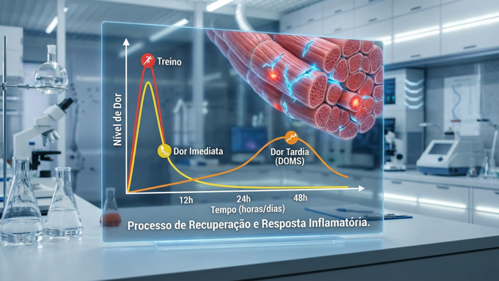 Por que sentimos dor muscular após treino?