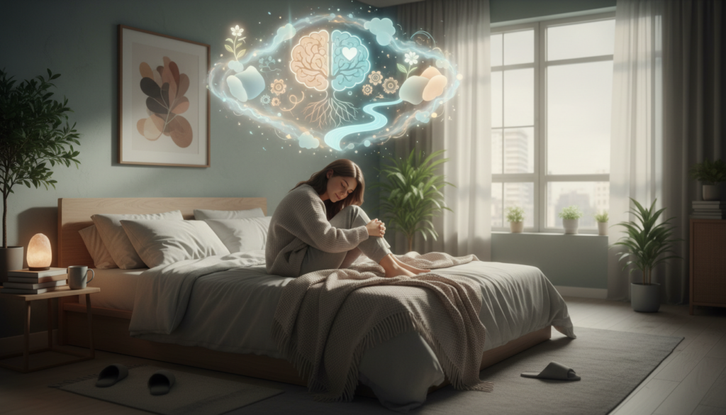 O que significa se uma pessoa dorme vestida, segundo a psicologia