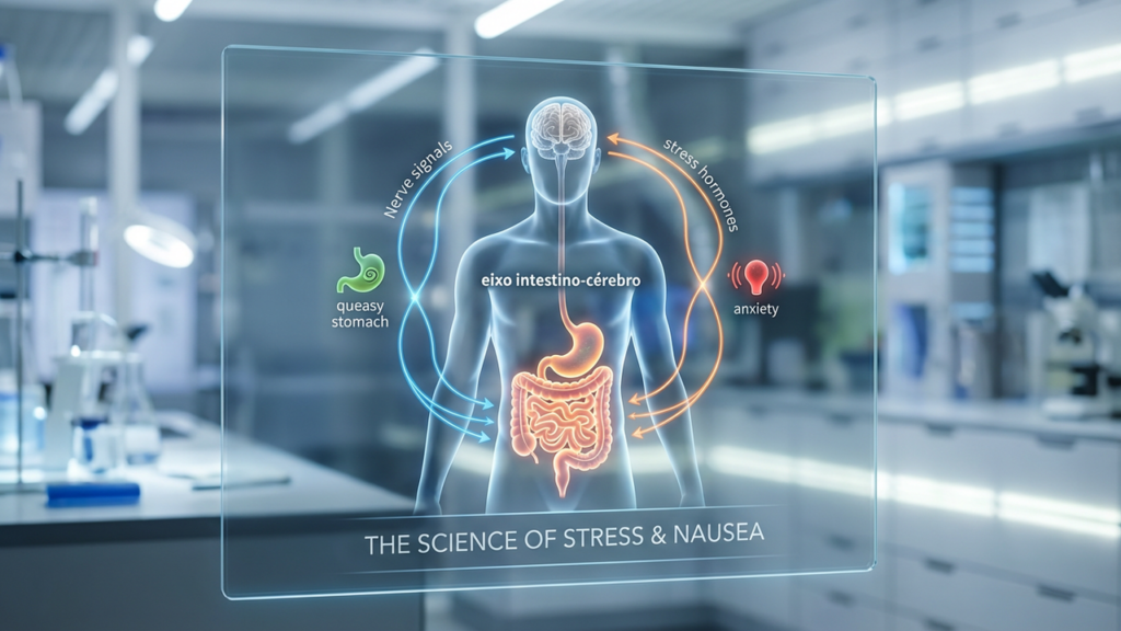 Por que ficamos enjoados de nervoso?