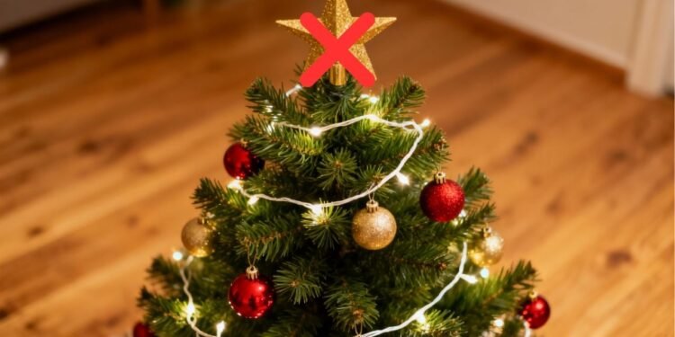 Adeus à estrela no topo da árvore de Natal: a novidade mais prática e elegante