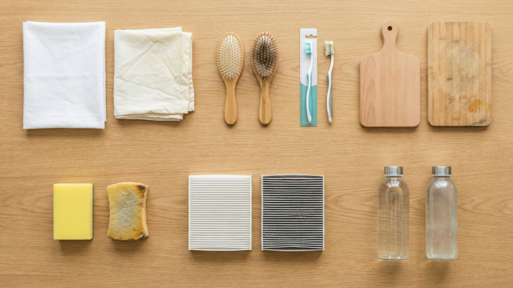 7 objetos que você deve trocar com mais frequência (e quase ninguém lembra)