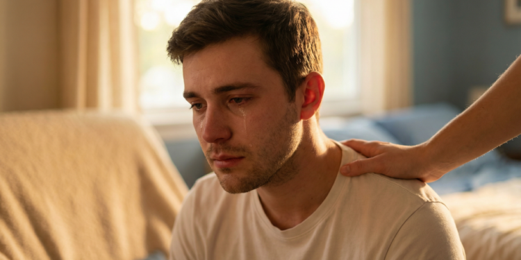 Estudo determina qual o motivo mais frequente para os homens chorarem