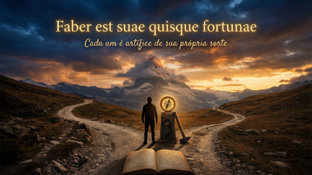 O que significa 'Faber est suae quisque fortunae', a frase que diz que cada um cria o próprio destino