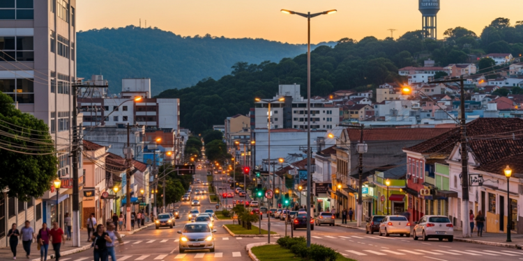 Valinhos é uma cidade do interior paulista na Região Metropolitana de Campinas, conhecida pela produção de frutas e infraestrutura moderna.