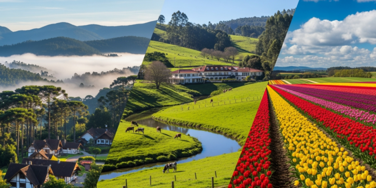 Sim, vale muito a pena incluir Campos do Jordão, Águas de Lindóia e Holambra nos seus planos de viagem.