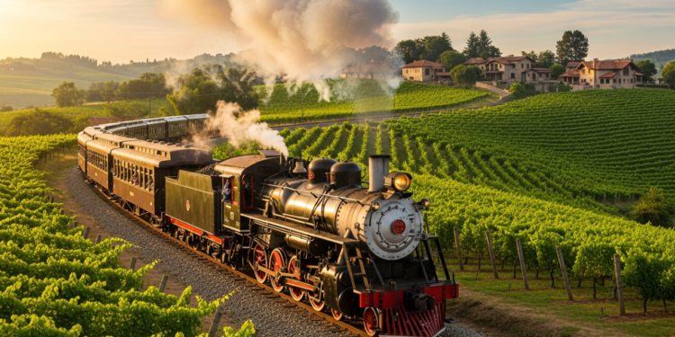 A joia da serra gaúcha onde vinícolas e o tradicional maria-fumaça fazem turistas se apaixonarem