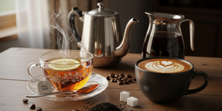 Pessoas que bebem chá e café ao mesmo tempo, vivem mais, segundo pesquisas recentes