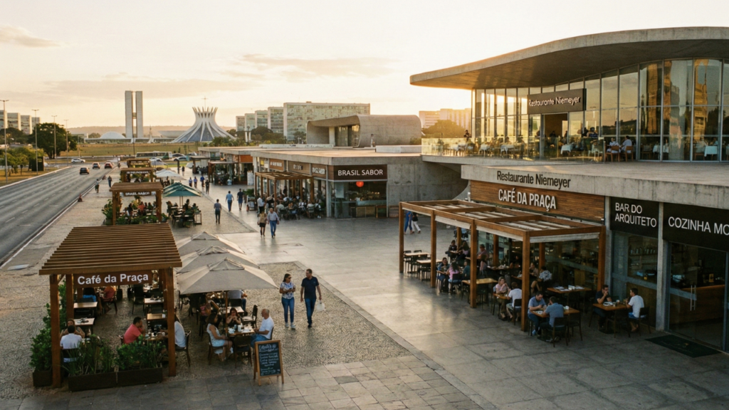 Os melhores lugares para comer em Brasília e descobrir o paladar da capital brasileira