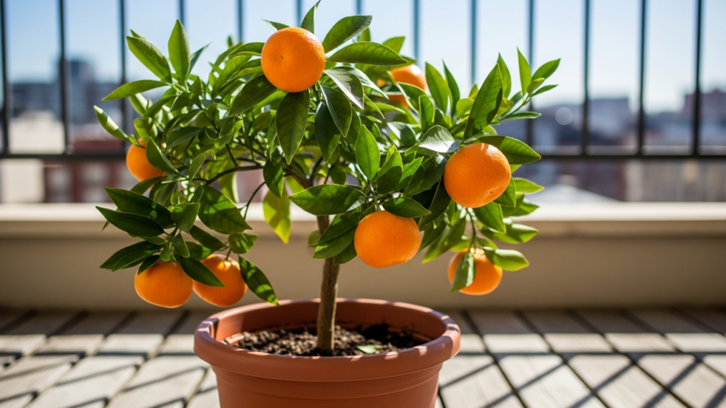 A árvore frutífera que cresce em vaso, oferece sombra refrescante e atrai boa sorte e prosperidade