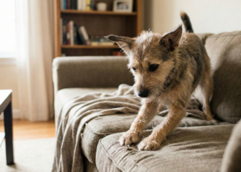 Por que os cachorros gostam de cavar antes de deitar?