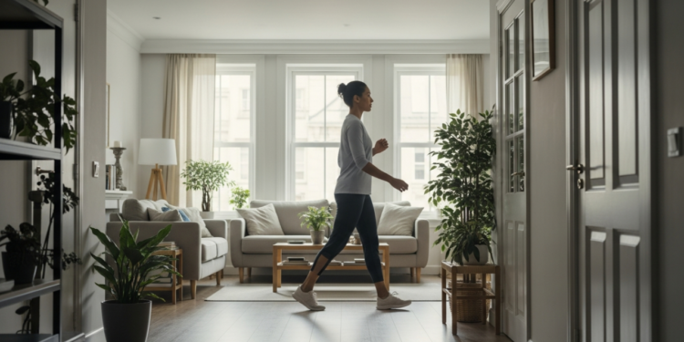 É possível fazer caminhada em casa e isso pode beneficiar a saúde?