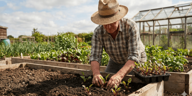 O plantio em canteiros é o método mais adequado para o cultivo da beterraba,