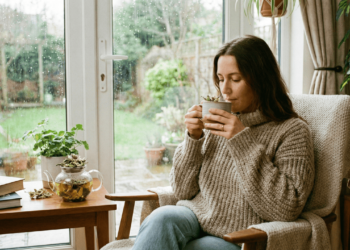 O chá natural que muita gente usa para desacelerar antes de dormir
