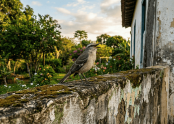 O que significa quando um sabiá canta perto de sua casa?