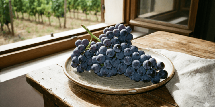 A principal característica da uva roxa é a presença de polifenóis, com destaque para o resveratrol