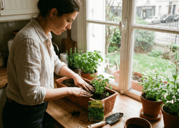 Como plantar salsinha na janela da cozinha e colher folhas frescas o ano todo
