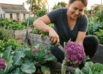 Como plantar a hortaliça roxa que combate a inflamação crônica em casa