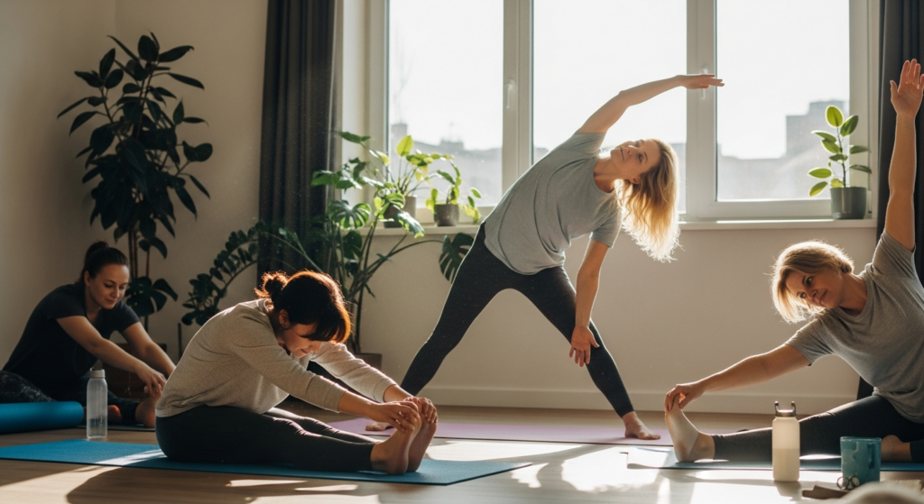 Os alongamentos ideais para donas de casa que aliviam dores rapidamente