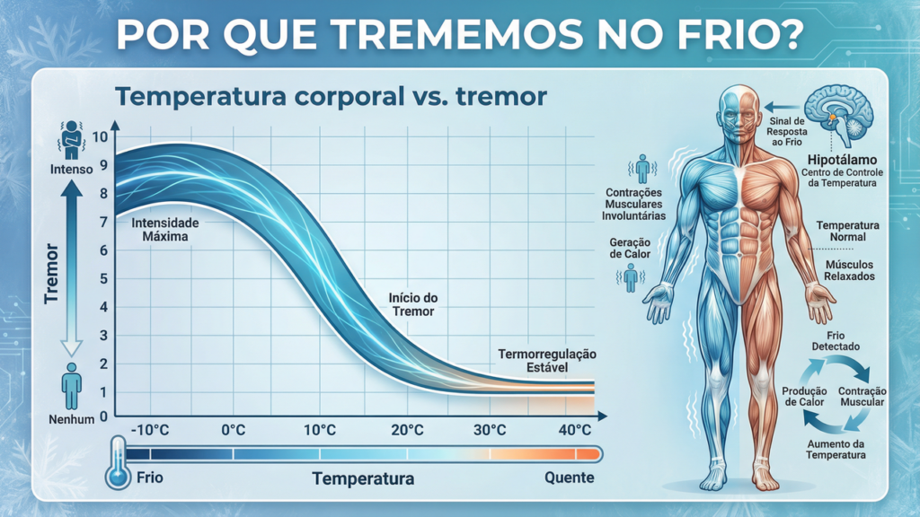 Por que trememos no frio?