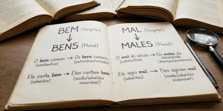 O plural de “bem” e “mal” muda com o sentido, e quase ninguém percebe isso
