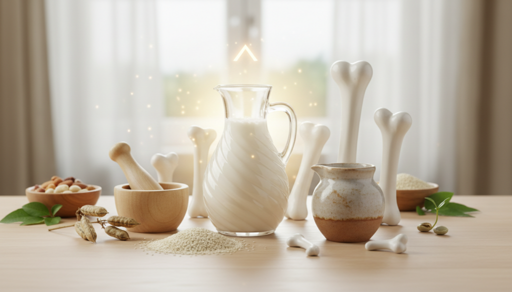 A bebida pouco conhecida que possui mais cálcio que o leite de vaca