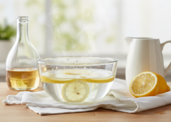 O truque caseiro para eliminar o odor de micro-ondas com 3 ingredientes simples