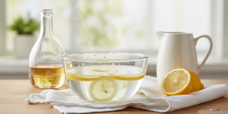 O truque caseiro para eliminar o odor de micro-ondas com 3 ingredientes simples