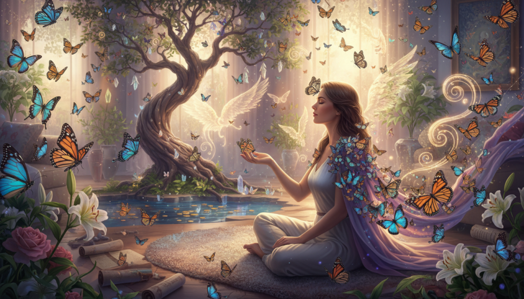 O que significa quando mariposas aparecem em sua casa, de acordo com a espiritualidade