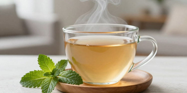 O chá natural que ajuda a aliviar dor de cabeça e traz sensação de frescor