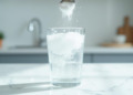 O copo de água com bicarbonato que neutraliza a azia estomacal em 60 segundos