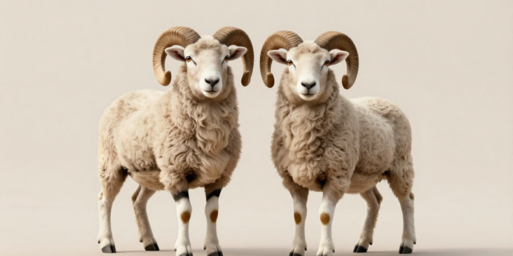 O feminino de “carneiro” é “ovelha”, e o motivo é histórico, não gramatical