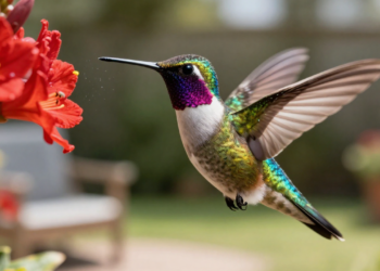 O que significa quando um beija-flor aparece na sua casa