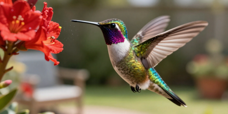O que significa quando um beija-flor aparece na sua casa