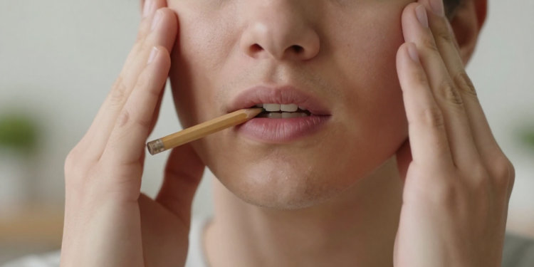 O truque do lápis na boca (sem morder) que cura dores de cabeça tensionais