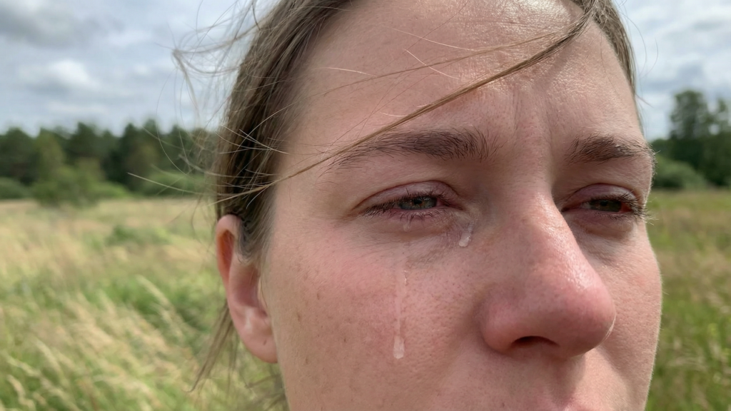 Por que os olhos lacrimejam com vento?