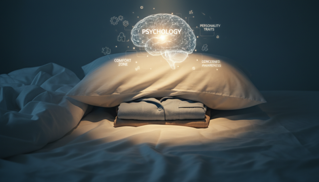 O que diz a psicologia sobre quem guarda o pijama embaixo do travesseiro