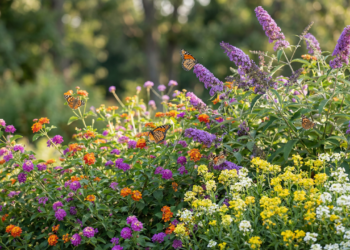 As 3 plantas que você deve plantar em Dezembro para atrair borboletas