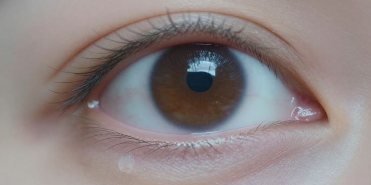 Por que os olhos lacrimejam com vento?