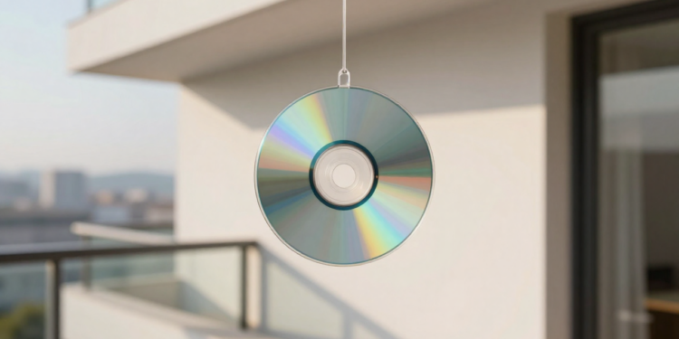 Por que pendurar CDs na varanda (não é para decoração)