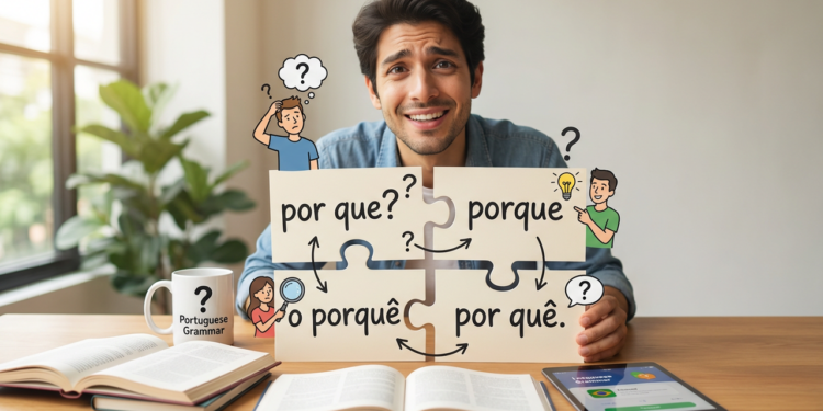 Por que o português tem quatro tipos de ‘por que’ e a gente nunca acerta de primeira