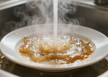 Poucos sabem por que a água quente limpa melhor do que a fria