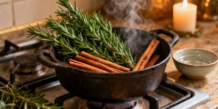 O ritual com alecrim e canela para atrair abundância e harmonizar a energia da casa