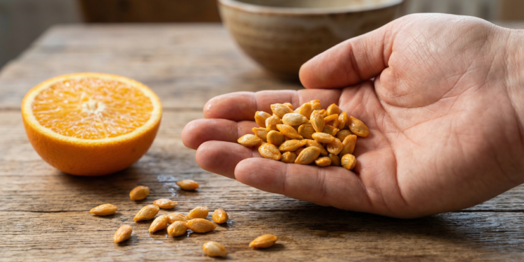 Poucos sabem o motivo para nunca jogar sementes de laranja no lixo