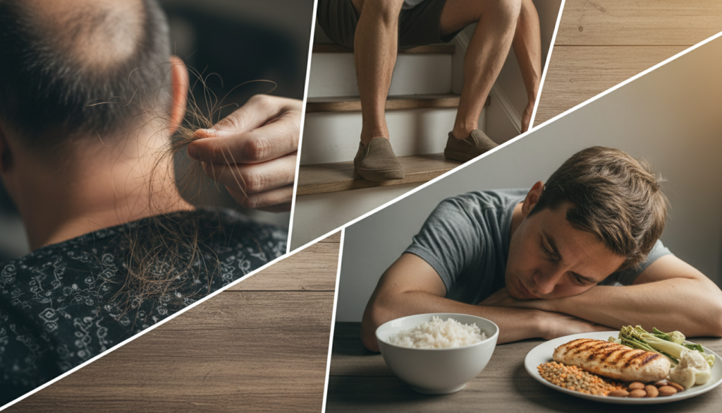 Os 3 sintomas de que você não está comendo proteína suficiente