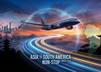 O voo só de ida mais longo do mundo acaba de ser lançado e economiza muito tempo