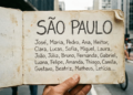 Os 2 nomes mais comuns em São Paulo capital para homens e mulheres, segundo pesquisas