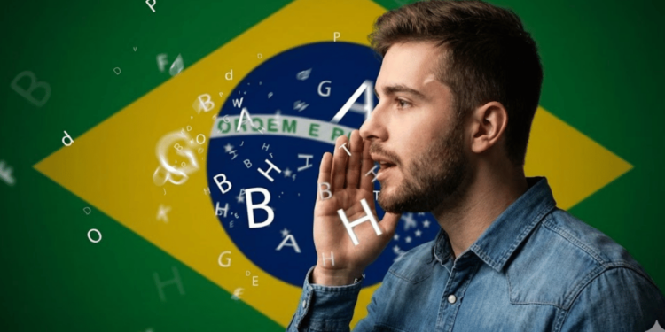 No Brasil, quase toda a população tem o português como idioma nativo, então a disputa pelo segundo lugar envolve principalmente línguas aprendidas e utilizadas no dia a dia.