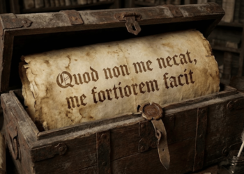 O que significa a frase “Quod non me necat, me fortiorem facit” em latim?