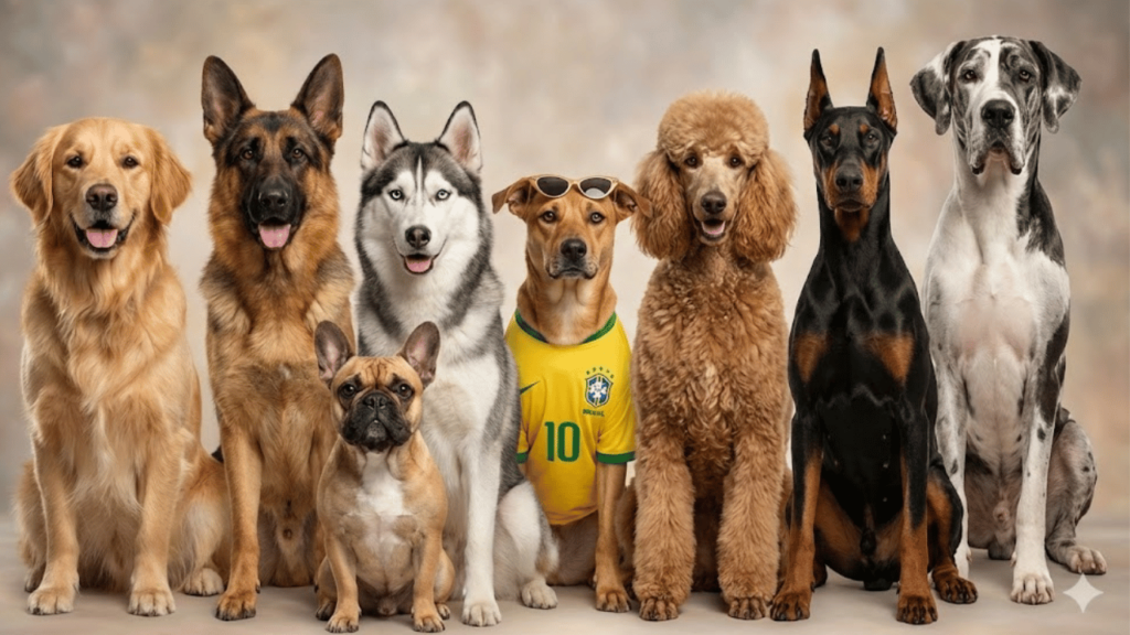 Qual signo do zodíaco seria cada raça de cachorro e qual seria o vira lata caramelo?